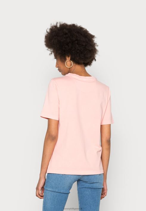 tavaline mineraalvärvi põhi T-särk RJV627917 korallsära Tommy Hilfiger