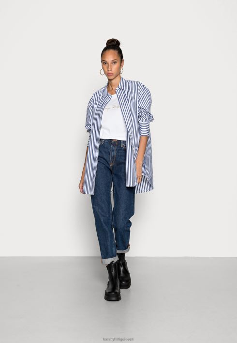 tavaline skripti t-särk RJV627699 valge Tommy Hilfiger