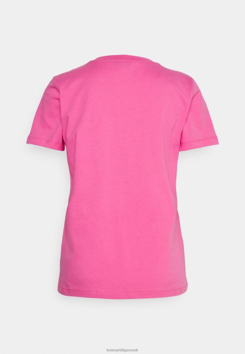 tavaline t-särk RJV624440 särav roosa Tommy Hilfiger