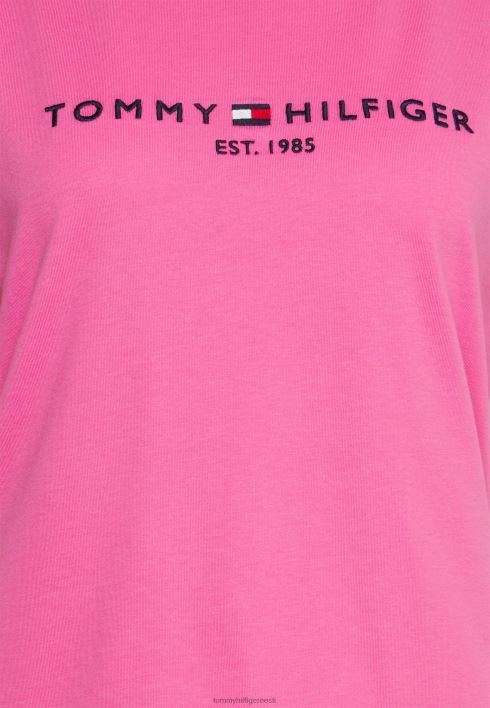 tavaline t-särk RJV624440 särav roosa Tommy Hilfiger