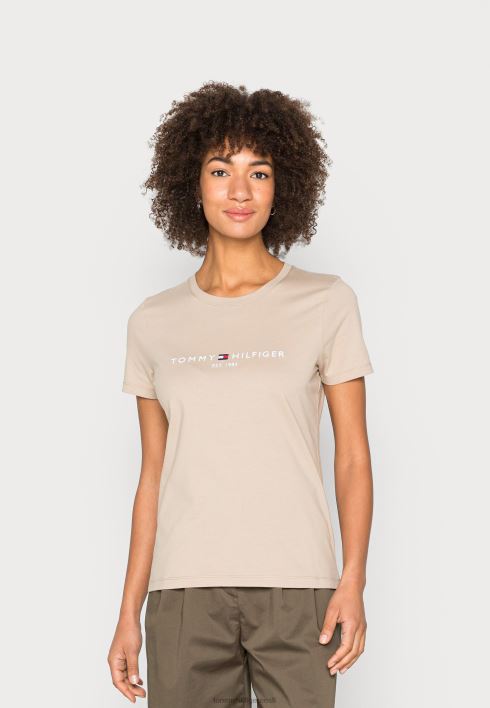 tavaline t-särk RJV627489 beež Tommy Hilfiger