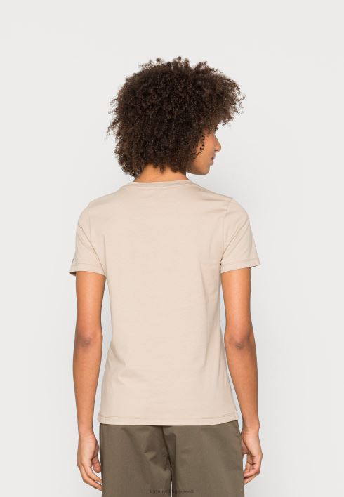 tavaline t-särk RJV627489 beež Tommy Hilfiger