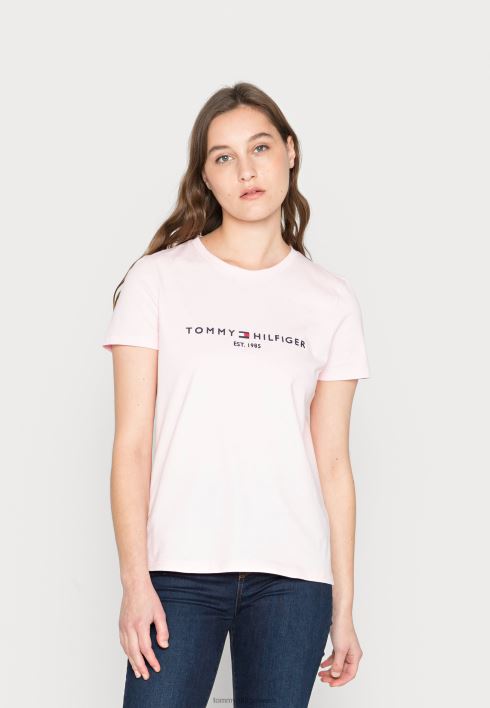 tavaline t-särk RJV627569 pastelne roosa Tommy Hilfiger