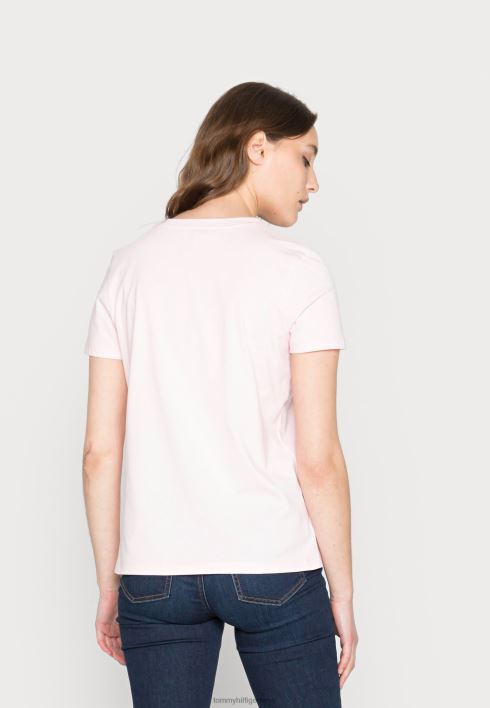 tavaline t-särk RJV627569 pastelne roosa Tommy Hilfiger