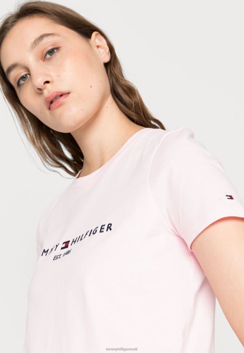 tavaline t-särk RJV627569 pastelne roosa Tommy Hilfiger