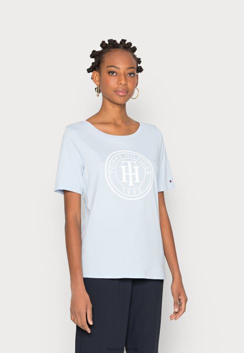 tavalise trükiga t-särk RJV627593 tuuline sinine Tommy Hilfiger