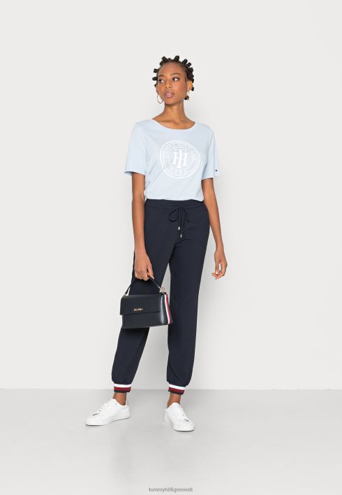 tavalise trükiga t-särk RJV627593 tuuline sinine Tommy Hilfiger