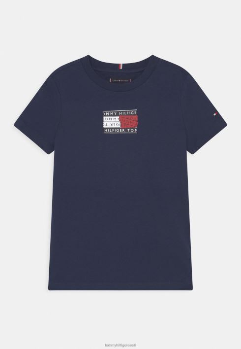 teipgraafika T-särk RJV627907 hämar merevägi Tommy Hilfiger