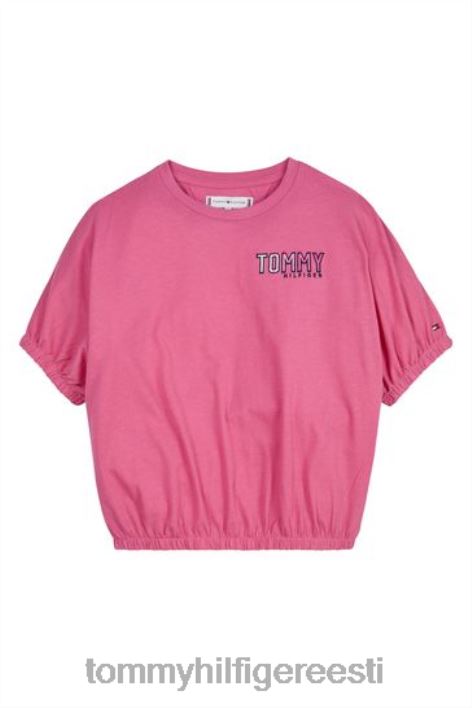 tikitud t-särk RJV623354 roosa Tommy Hilfiger
