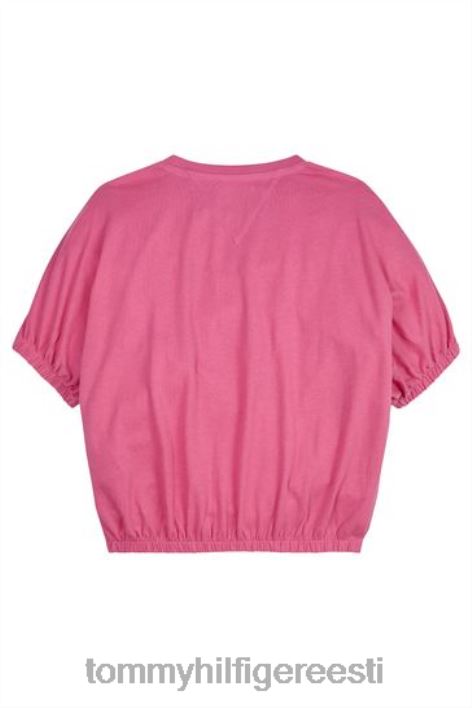 tikitud t-särk RJV623354 roosa Tommy Hilfiger