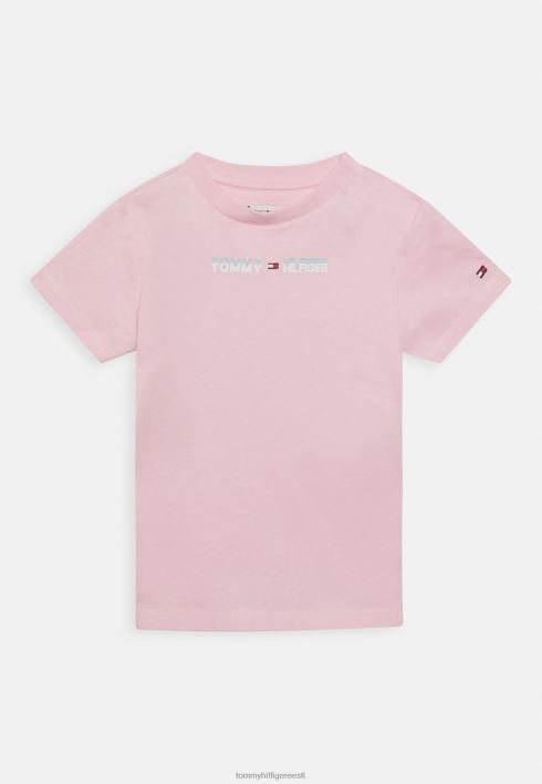 unisex T-särk RJV624235 romantiline roosa Tommy Hilfiger