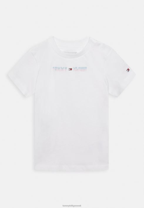 unisex T-särk RJV624289 valge Tommy Hilfiger