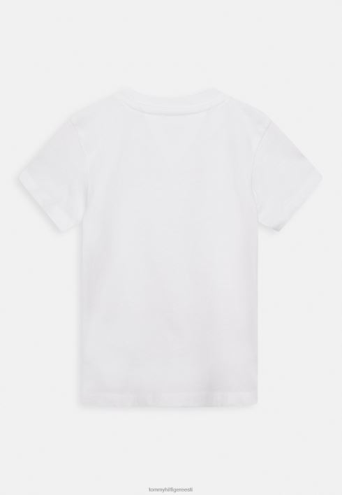 unisex T-särk RJV624289 valge Tommy Hilfiger