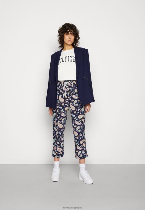 varsty c printiga t-särk RJV625547 ekru Tommy Hilfiger