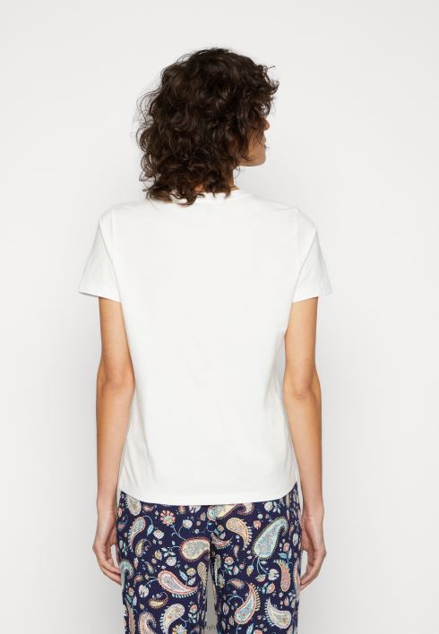 varsty c printiga t-särk RJV625547 ekru Tommy Hilfiger