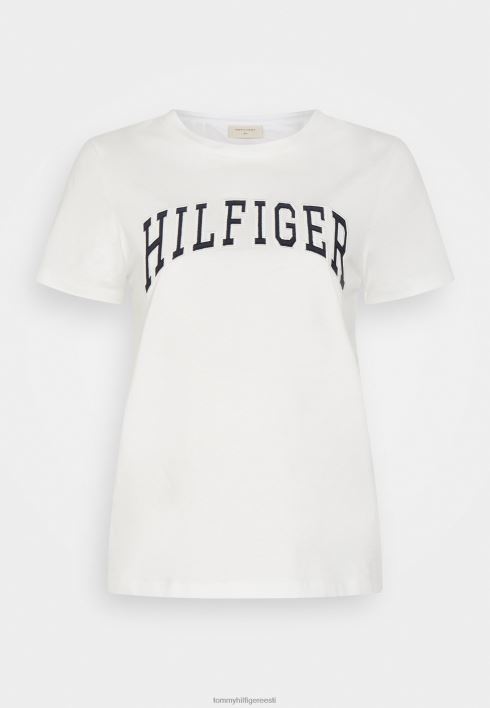 varsty c printiga t-särk RJV625547 ekru Tommy Hilfiger