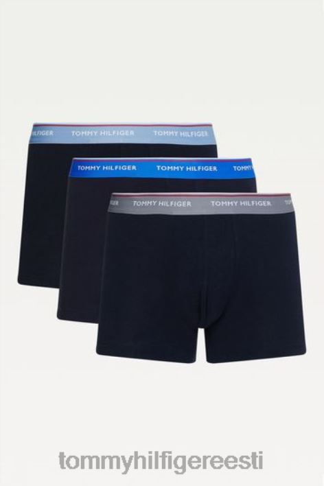 bokserid 3 pakk RJV623497 sinine Tommy Hilfiger