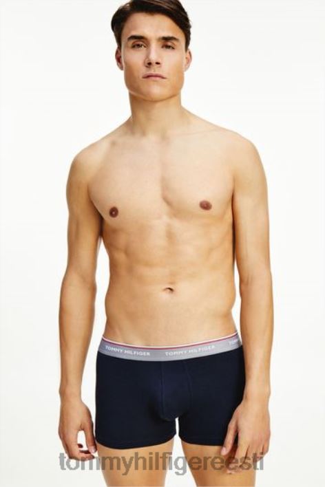 bokserid 3 pakk RJV623497 sinine Tommy Hilfiger