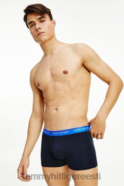 bokserid 3 pakk RJV623497 sinine Tommy Hilfiger