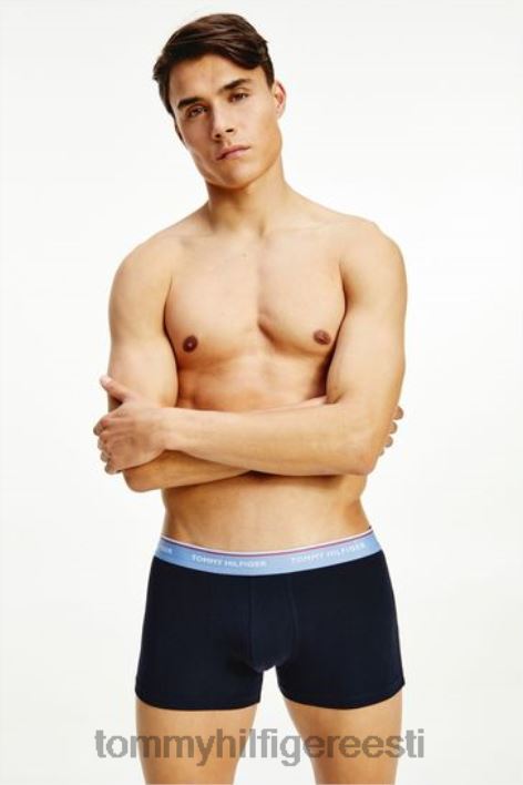 bokserid 3 pakk RJV623497 sinine Tommy Hilfiger