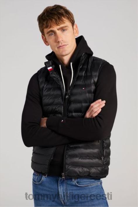 südamikuga pakitav ümmargune vest RJV623132 sinine Tommy Hilfiger
