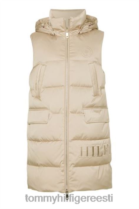 satiinist udusulgedest ümbris RJV623409 beež Tommy Hilfiger