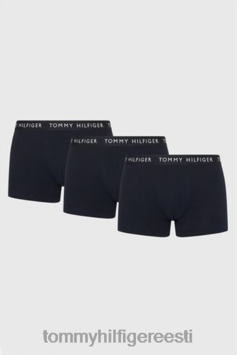 taaskasutatud esmatarbekaupade bokserid 3 pakk RJV623538 sinine Tommy Hilfiger