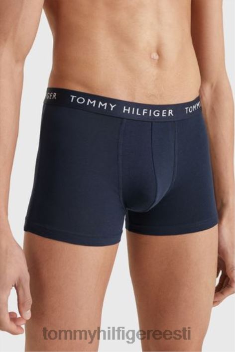 taaskasutatud esmatarbekaupade bokserid 3 pakk RJV623538 sinine Tommy Hilfiger
