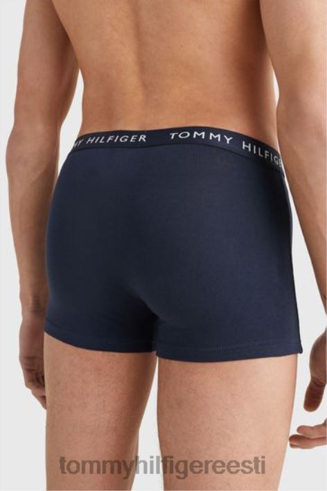taaskasutatud esmatarbekaupade bokserid 3 pakk RJV623538 sinine Tommy Hilfiger