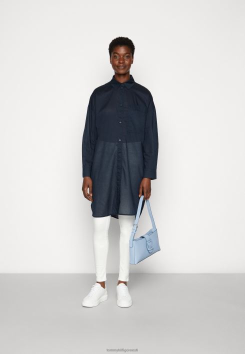 flex como kitsad teksad skinny fit RJV627407 ekru Tommy Hilfiger