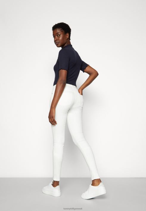 flex como kitsad teksad skinny fit RJV627407 ekru Tommy Hilfiger