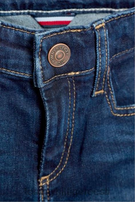 õhuke teksa RJV622980 sinine Tommy Hilfiger