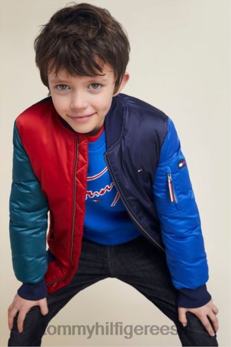 õhuke teksa RJV622980 sinine Tommy Hilfiger