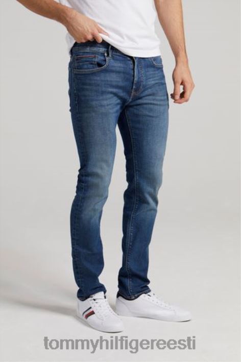 õhukesed bleeckeri teksad RJV623746 sinine Tommy Hilfiger