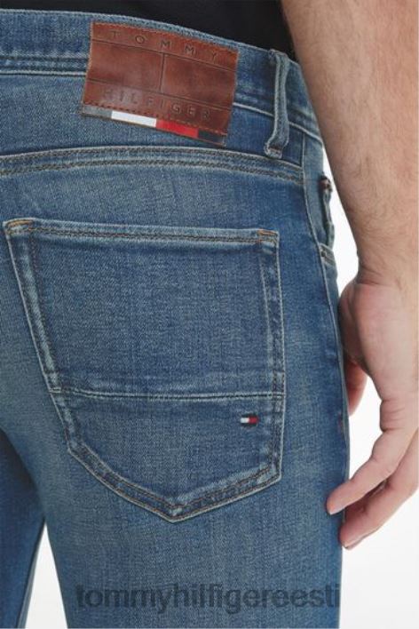 õhukesed bleeckeri teksad RJV623746 sinine Tommy Hilfiger