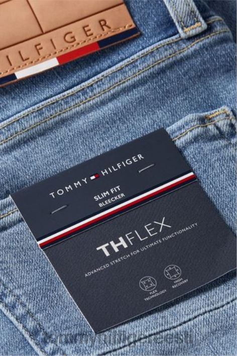 õhukesed bleeckeri teksapüksid RJV623176 sinine Tommy Hilfiger