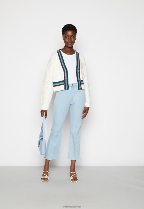 kick flare aby flared teksad RJV624061 helesinine denim Tommy Hilfiger