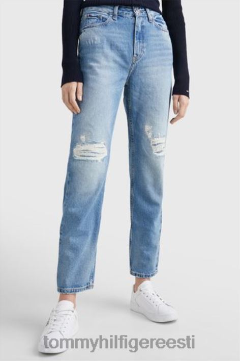 klassikalised sirged teksapüksid RJV623116 sinine Tommy Hilfiger