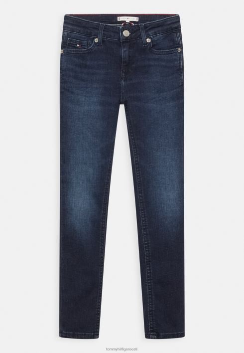 nora kitsad teksad skinny fit RJV626374 pimedas kasutatud Tommy Hilfiger
