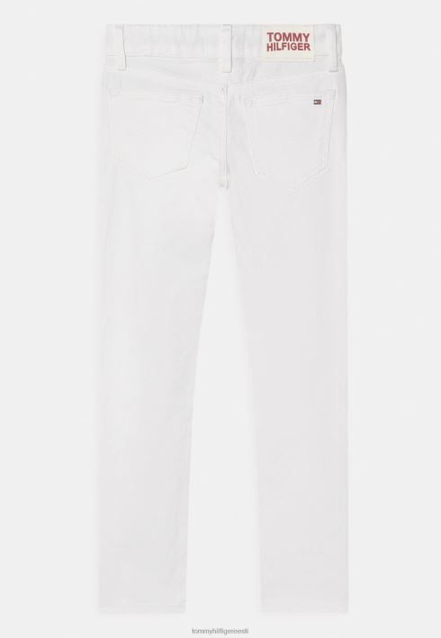 nora teksad kitsad RJV628524 valge Tommy Hilfiger