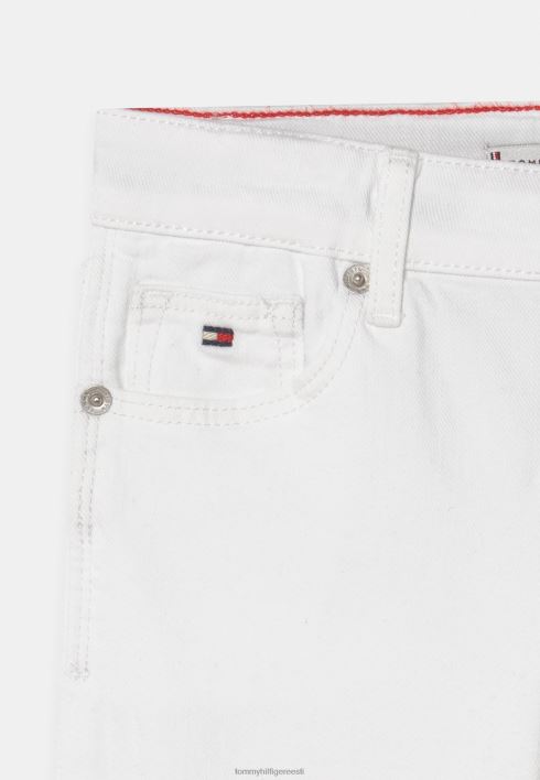 nora teksad kitsad RJV628524 valge Tommy Hilfiger