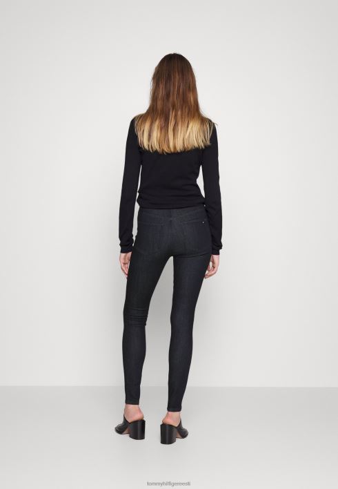 pehmed tõmmatud teksad kitsad RJV623877 kurb Tommy Hilfiger