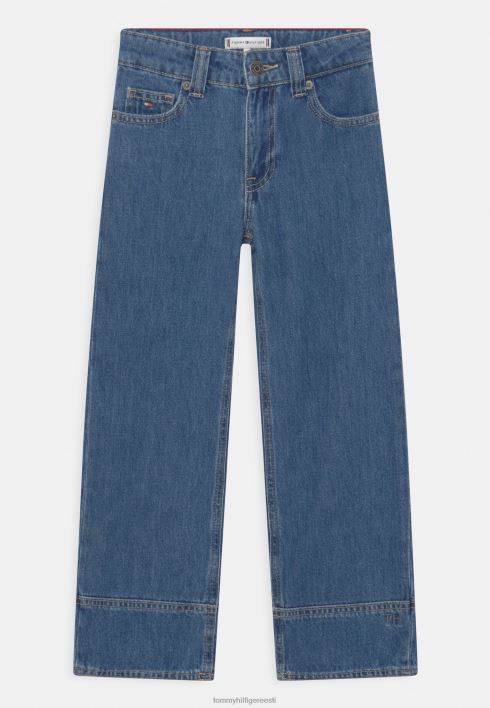 sõbranna sirge säärega teksad RJV626448 sinine denim Tommy Hilfiger