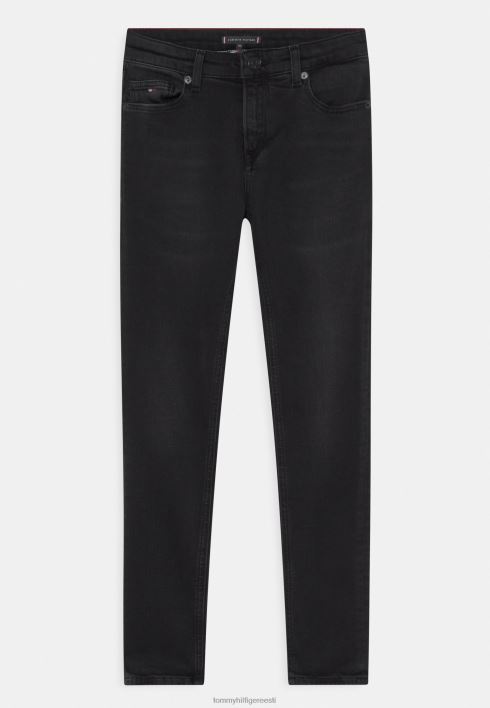simon skinny teksad skinny fit RJV626376 mustaks kasutatud Tommy Hilfiger