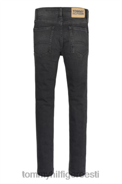 simoni kitsad teksapüksid RJV623062 must Tommy Hilfiger