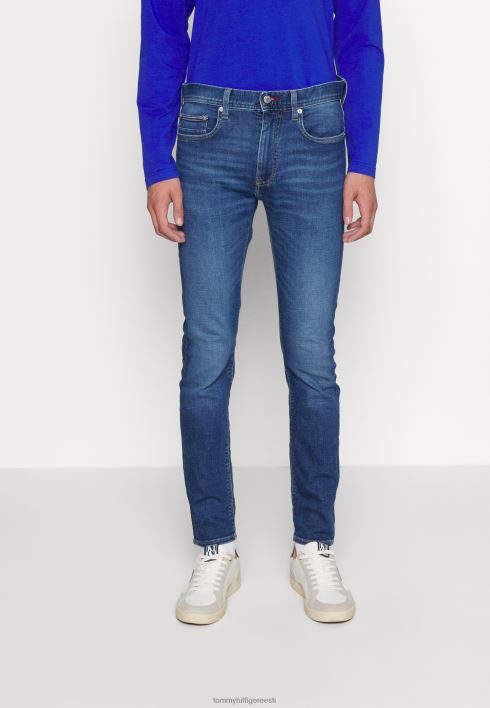 slim bleecker dean slim fit teksad RJV626089 indigo Tommy Hilfiger