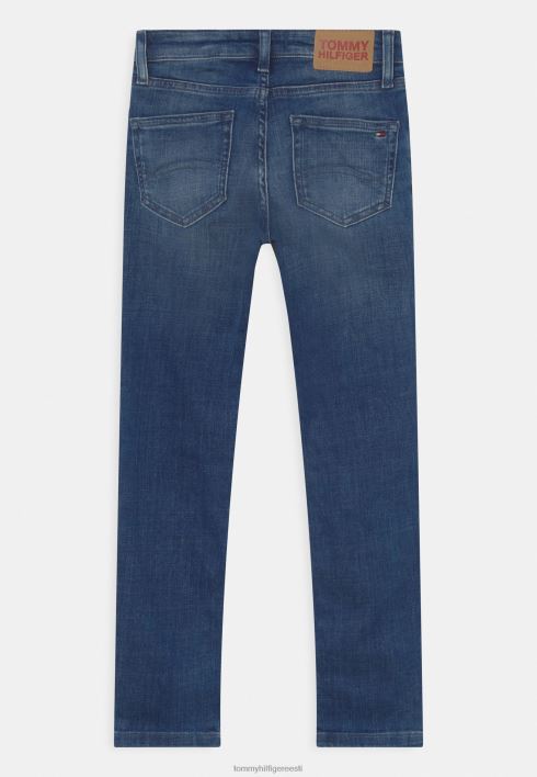 spencer kitsendavad slim fit teksad RJV628673 sinine denim Tommy Hilfiger