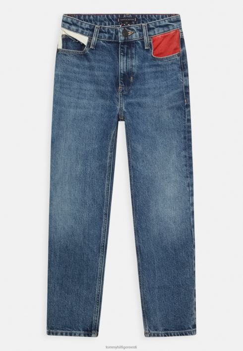 uisutaja sirge säärega teksad RJV624514 taaskasutatud aastakäik Tommy Hilfiger