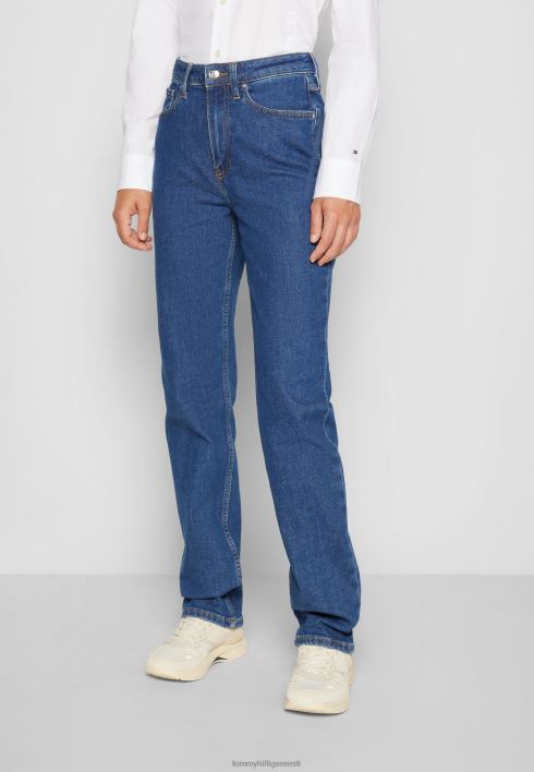 uued klassikalised sirge säärega teksad RJV624717 tumesinine denim Tommy Hilfiger