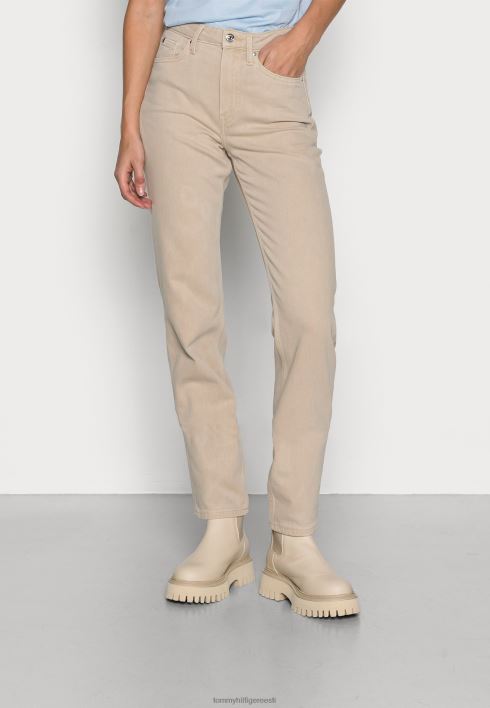 uued klassikalised sirge säärega teksad RJV627342 beež Tommy Hilfiger